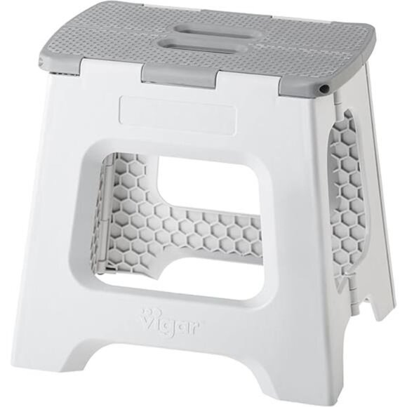 Compact Step Stool Foldable, 12-1/2-inch Step Stools for Adults up to 330 lbs - Picture 7 of 7